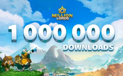 Million Lords reaches 1 Million downloads